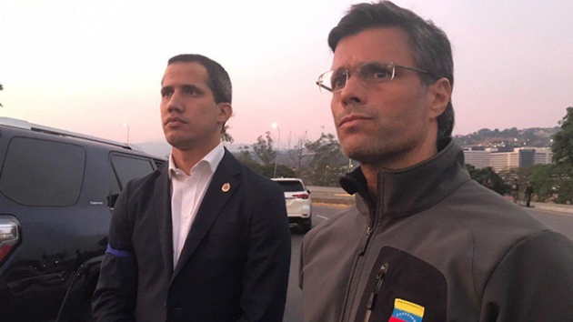 Venezuela'da muhalif lider Lopez spanya Bykeliliine snd
