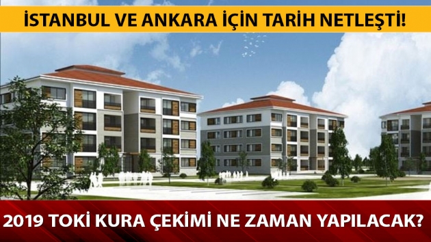 TOK kura ekili tarihi sonular akland! TOK 2019 kura ekilii hangi illerde ne zaman yaplacak?