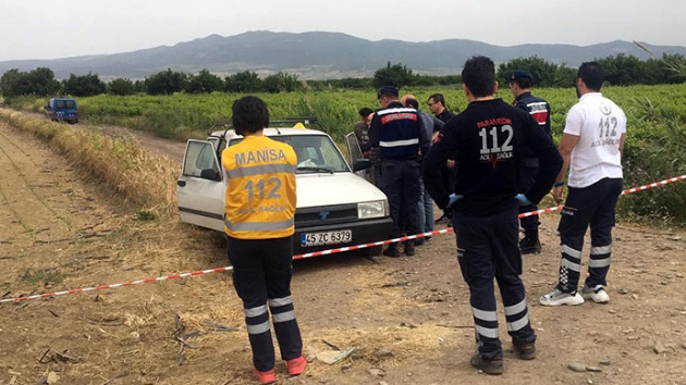 Otomobilinde l bulundu