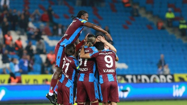Trabzonspor yeni stadnda en iyi sezonunu yayor