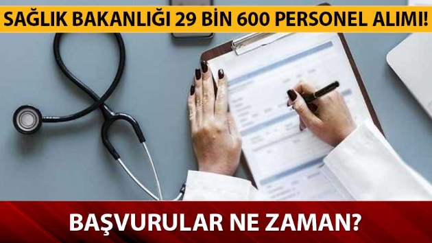 Salk Bakanl personel alm bavuru artlar 