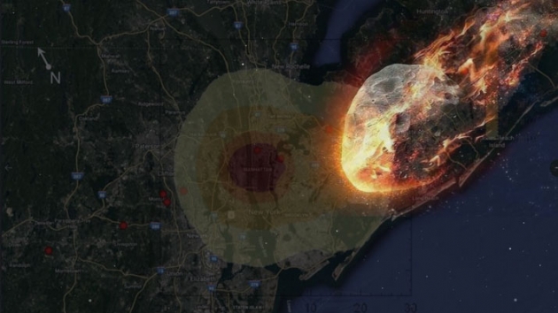  Katil asteroit, NASA senaryosunda New York ehrini yok etti 