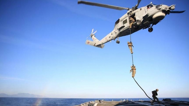 Denizkurdu-2019 tatbikatnn Dou Akdeniz blmnde hava savunma harp eitimleri gerekletirildi