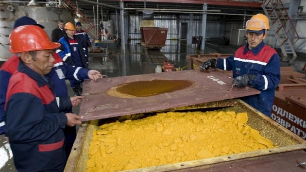 Kazakistan'n uranyum rezervinin 1,5 milyon ton olduu bildirildi
