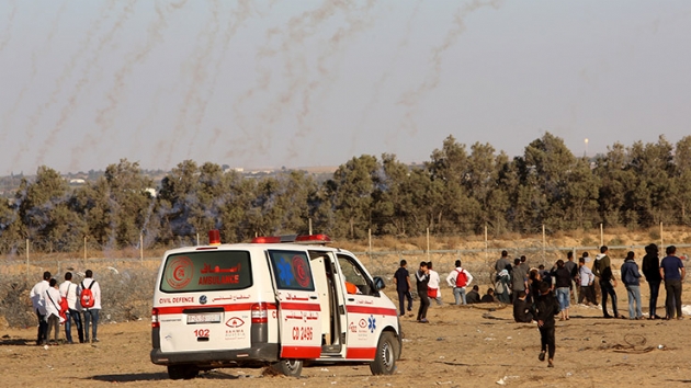 srail askerleri Gazze'de 30 Filistinliyi yaralad    