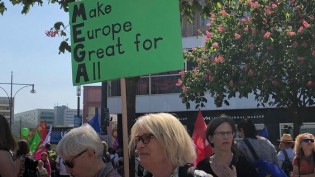 Almanya'da Avrupa'daki rklk protesto edildi
