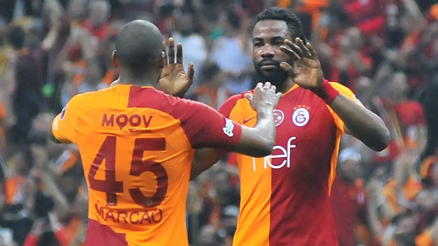 Marcao ve Luyindama, Galatasaray savunmasna duvar rd