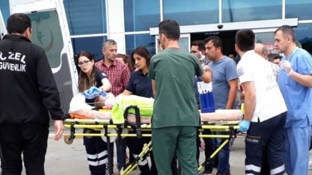  3. katn balkonundan den kk ocuk ar yaraland