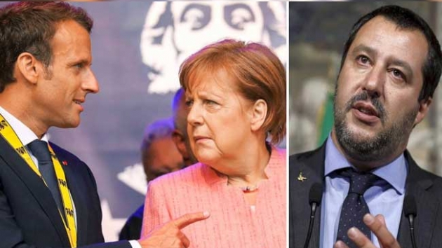 Salvini: Merkel ve Macron ile vergileri grmeye hazrm