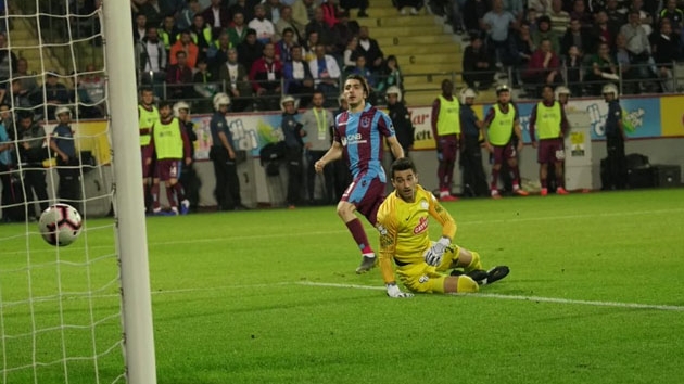 Karadeniz derbisinin kazanan Trabzonspor