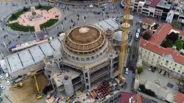 Taksim Camisi'nin yl sonunda almas hedefleniyor   