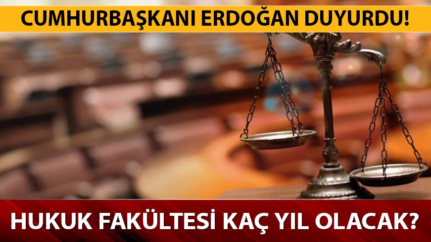 Hukuk fak�ltesi 5 y�l m� olacak? Hukuk fak�ltesi e�itim s�resi 5 y�la m� y�kseliyor?