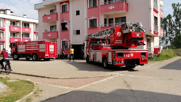 Tatl iin erbet hazrlarken yangn kt 