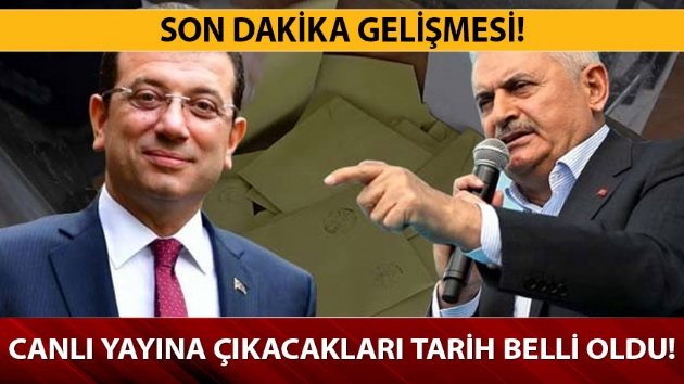 Binali Yldrm'dan Ekrem mamolu aklamas