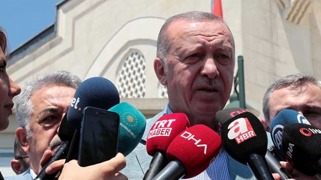 Bakan Erdoan: Kbrsl kardelerimizin haklarn korumaya kararlyz