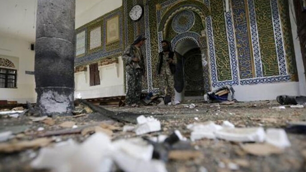 Yemen'de camiye silahl saldr