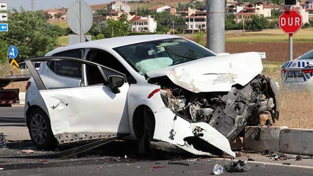 Elazığ'da trafik kazası: 10 yaralı