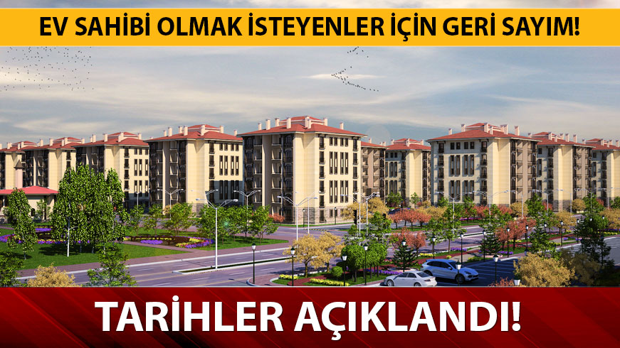 TOK� �stanbul, Ankara, �zmir, Diyarbak�r kura �ekim tarihleri neler? TOK� 2019 kura sonu�lar� ne zaman yap�lacak? 