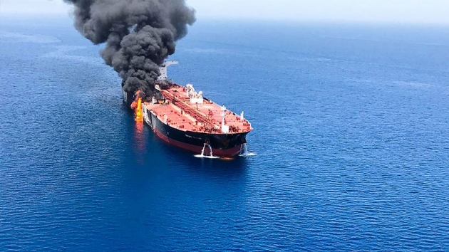 ABD tanker saldrsndan ran' sorumlu tutuyor