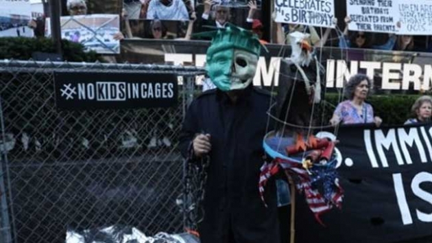 Trump'n doum gnnde New York'ta protesto
