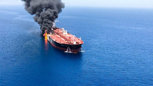 ran'dan ok sulama: Tanker saldrlarndan ABD sorumlu 