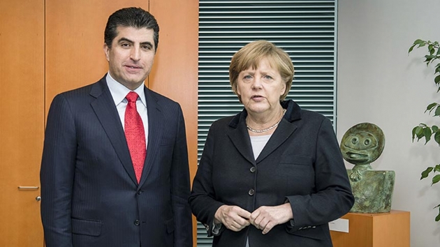 Merkel, Irak'ta bamsz Krt devleti kurulmasna kar kt