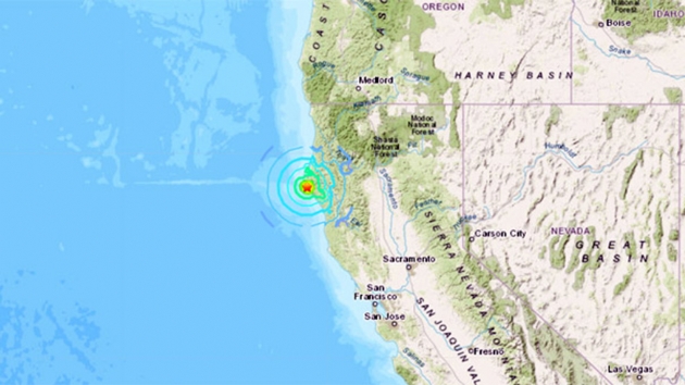 California'da deprem