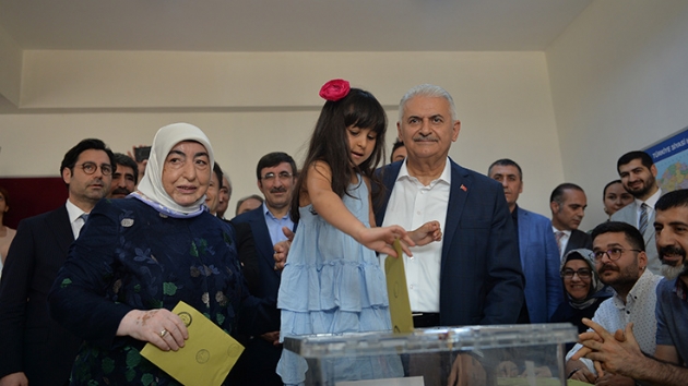 Binali Yldrm oyunu kulland