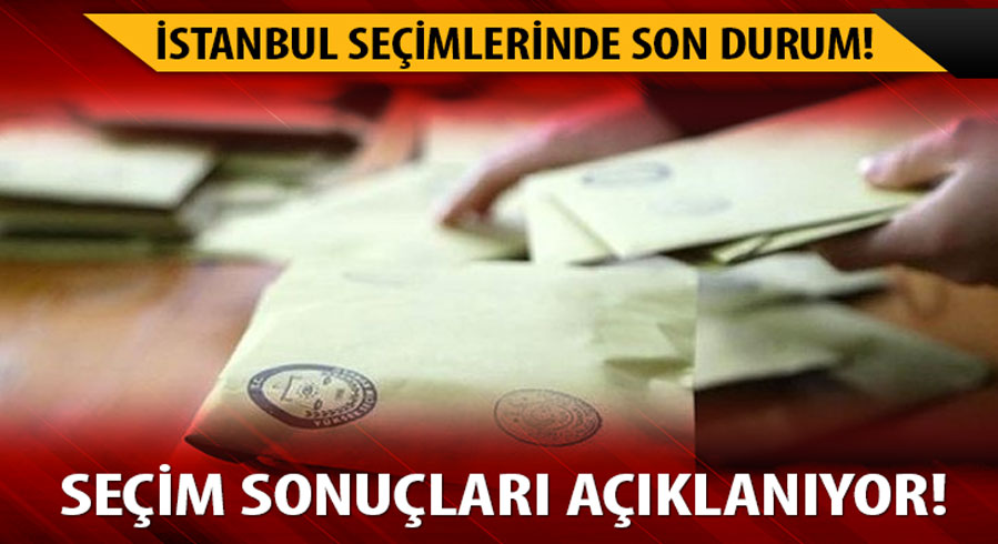 �stanbul se�im sonu�lar� a��kland�! �stanbul se�im sonu�lar� 23 Haziran kim kazand�?