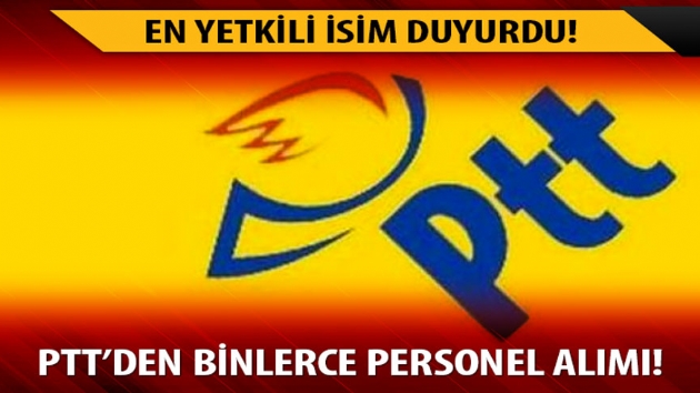 PTT personel bavurularnn alnaca kadrolar akland
