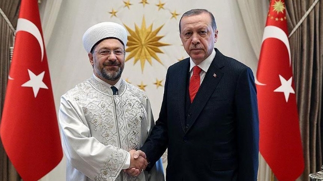Cumhurbakan Erdoan, Ali Erba' kabul etti