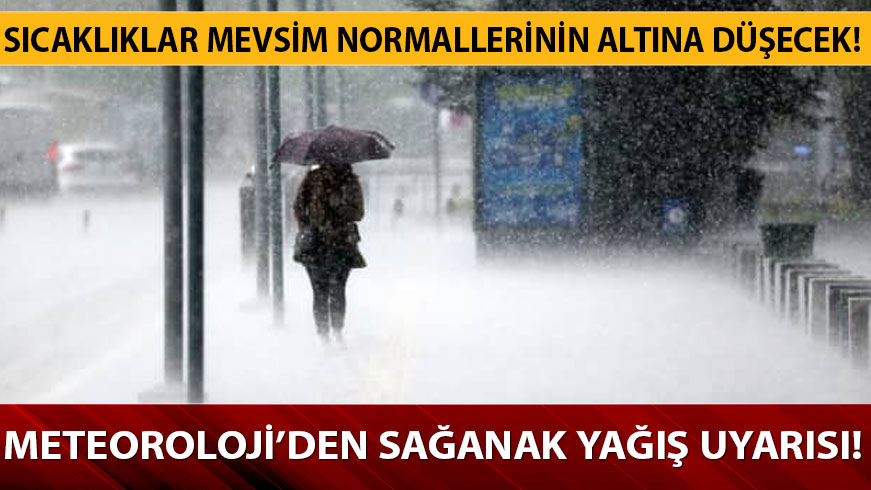Meteoroloji'den ya�mur uyar�s�