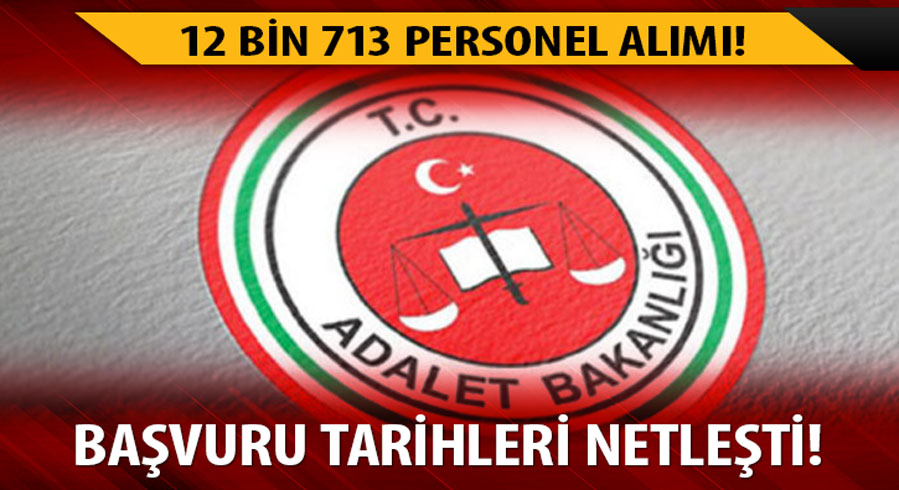 Adalet Bakanl��� personel al�m� devam ediyor