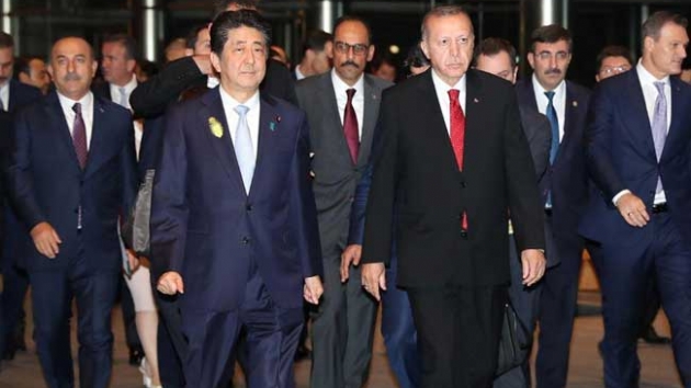 Cumhurbakan Erdoan Japonya'dan ayrld
