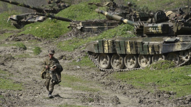 Azerbaycan'da askeri ste patlama