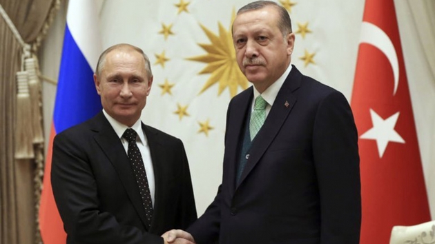 Bakan Erdoan'dan Putin ile nemli grme