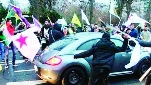 Gurbetiye Avrupann glgesinde PKK zulm