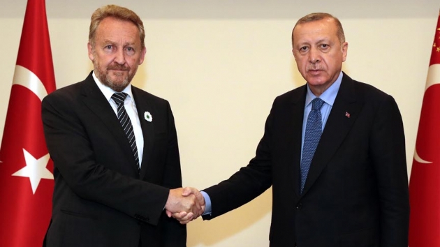 Bakan Erdoan: lkemizden kap giden hainler ihanet ierisindedirler