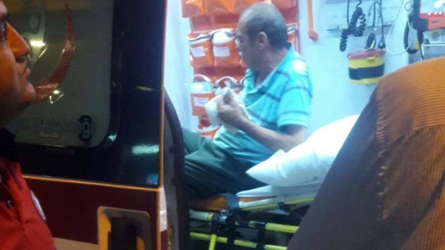 Kopan parman eline alp kahvehaneye gitti