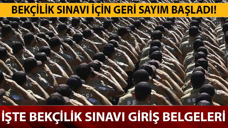 2019 Bek�ilik s�nav� giri� belgesi nas�l al�n�r?