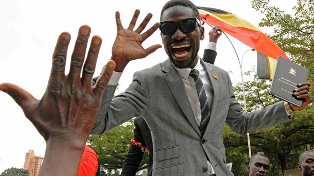 Ugandal arkc Bobi Wine bakanla aday oldu