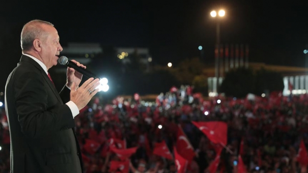 Bakan Erdoan: Ruhlarn iblise satan mptezeller Trkiye'yi ele geiremeyecekler