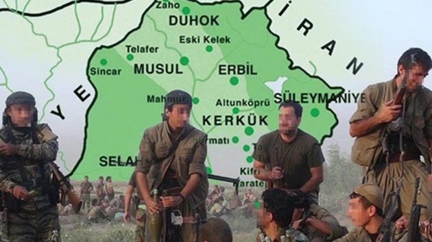 TSK, PKK'l terristlerin Irak'taki yaylmac politikasnn nn kesti