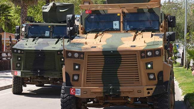 Suriye snrna askeri sevkiyat devam ediyor