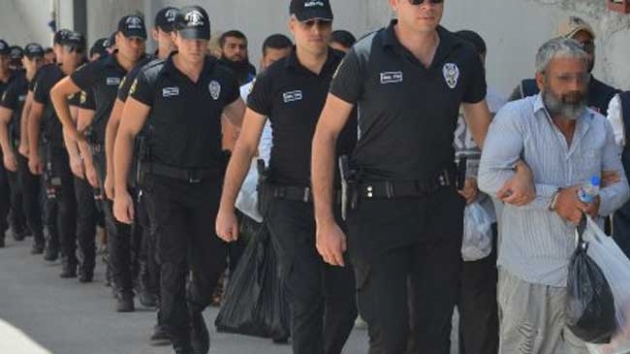 Adana'da DEA hara etesi phelisi 17 kii adliyede