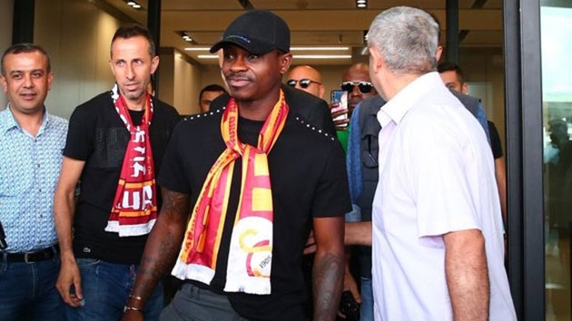 Galatasaray'n yeni transferi Michael Seri stanbul'da