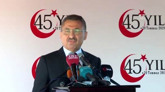 Cumhurbakan Yardmcs Oktay KKTC'de yetkililerle grt