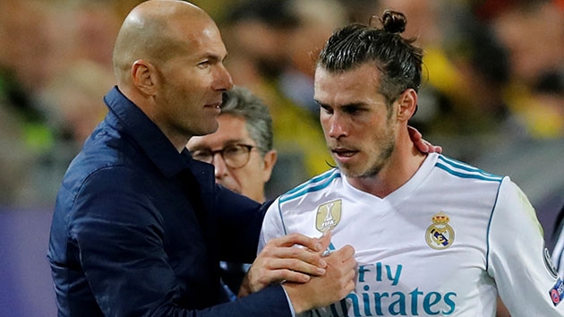 Zinedine Zidane: Gareth Bale ayrlmak zere