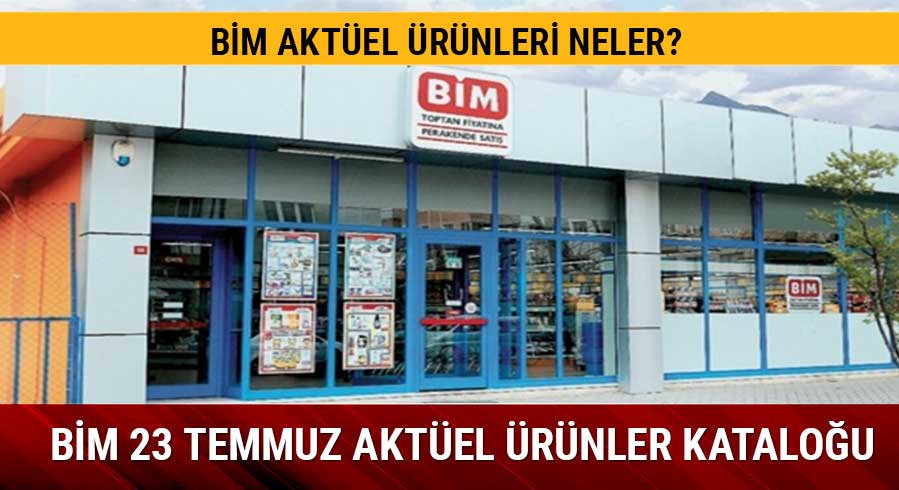 23 Temmuz B�M akt�el �r�nler listesinde neler var? B�M akt�el �r�nler 23 Temmuz katalo�u yay�nda!