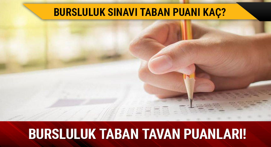 2019 bursluluk taban puanlar
